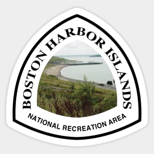 Boston Harbor Islands National Recreation Area trail marker Sticker